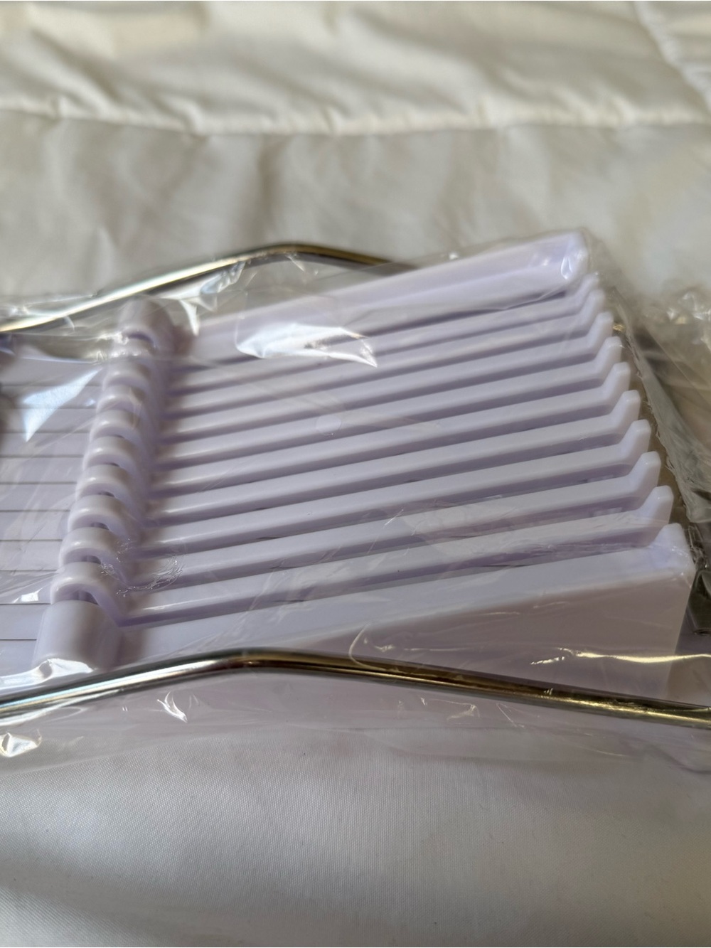 White Egg Slicer and Divider - Home Party Supplies